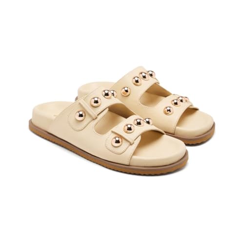 GIOSEPPO Damen Wrentham Flache Sandale, Elfenbein, 39 EU von GIOSEPPO