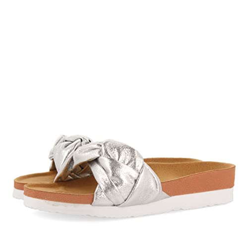 GIOSEPPO Damen Yoder Flipflop, Silber, 38 EU von GIOSEPPO