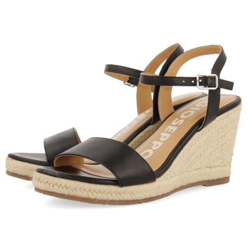 GIOSEPPO Damen Zhepe Espadrilles, Schwarz, 37 EU von GIOSEPPO