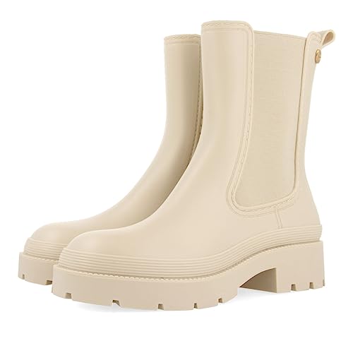 GIOSEPPO Damen Bilston Bootsschuh, beige, 37 EU von GIOSEPPO