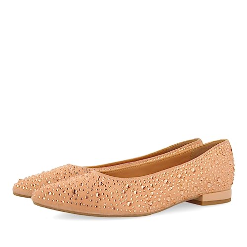 GIOSEPPO Damen Kannus Ballerinas, Rosegold, 39 EU von GIOSEPPO