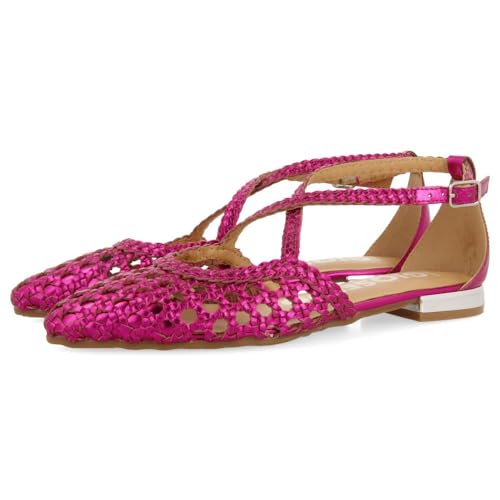 GIOSEPPO Damen Leskovic Flaches Ballett, Fuchsia, 40 EU von GIOSEPPO