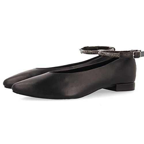 GIOSEPPO Damen menno Ballerinas, Schwarz, 37 EU von GIOSEPPO