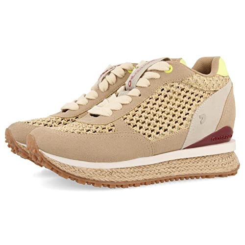 GIOSEPPO Damen teyran Sneaker, beige, 37 EU von GIOSEPPO