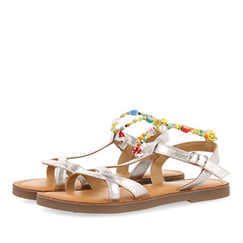 GIOSEPPO Etigny Sandale, Silber, 38 EU von GIOSEPPO