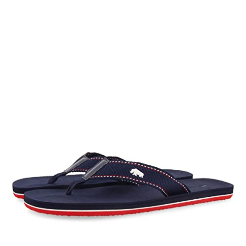 GIOSEPPO Herren Burgunderrot Flipflop, Marineblau, 43 EU von GIOSEPPO