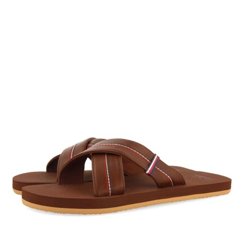 GIOSEPPO Herren Elkton Flipflop, braun, 44 EU von GIOSEPPO