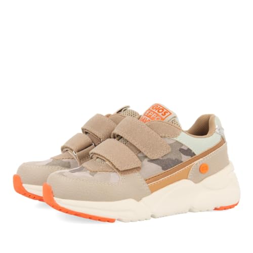 GIOSEPPO Jungen Mädchen Hagelsdorf Sneaker, Camouflage, 27 EU von GIOSEPPO