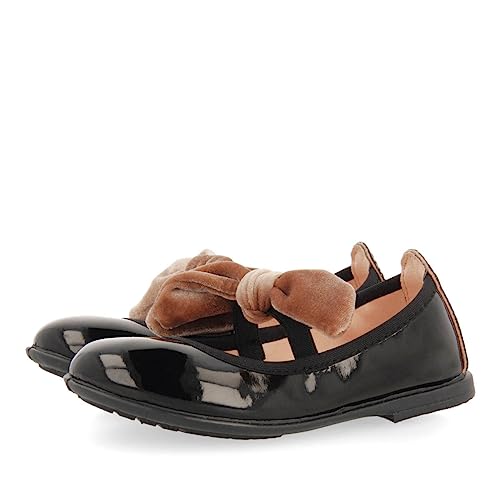 Gioseppo Jungen Mädchen ROTHES Ballerinas, Schwarz, 26 EU von GIOSEPPO