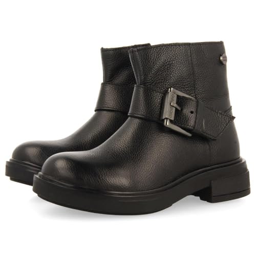 GIOSEPPO Damen Lapeer Oxford-Stiefel, Schwarz, 38 EU von GIOSEPPO