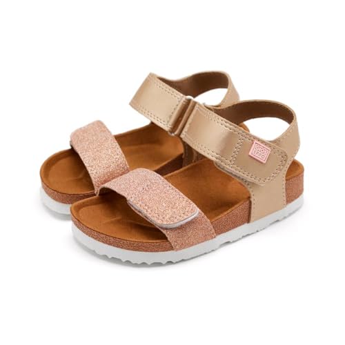 GIOSEPPO Mädchen Jabbeke Peeptoe Sandalen, Gold (Cobre Cobre) von GIOSEPPO