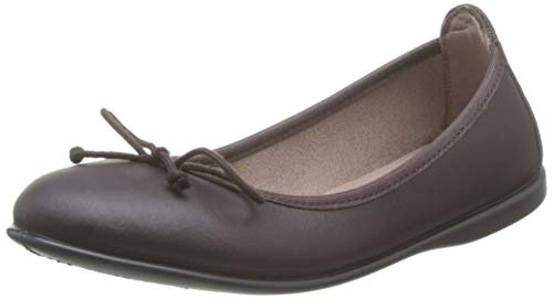 Gioseppo Jungen Mädchen Voltaire Geschlossene Ballerinas, Braun (Marron Marrón), 30 EU von GIOSEPPO