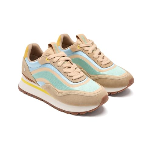 GIOSEPPO Damen Monkton Sneaker, beige, 37 EU von GIOSEPPO