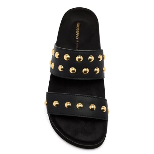 GIOSEPPO Tachas Sandalen von Stubbs, Schwarz, 38 EU von GIOSEPPO