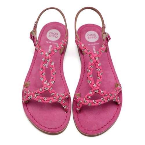 GIOSEPPO Damen Wenham Flache Sandale, Fuchsia, 32 EU von GIOSEPPO