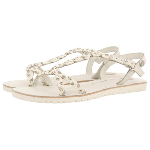 GIOSEPPO Damen Wenham Flache Sandale, weiß, 38 EU von GIOSEPPO