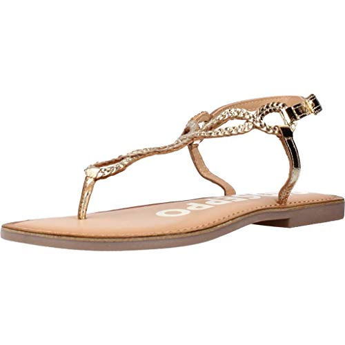 Gioseppo Damen Fyffe Peeptoe Sandalen, Gold (ORO ORO), 37 EU von GIOSEPPO