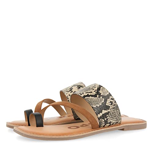 Gioseppo Damen Lucama Peeptoe Sandalen, Mehrfarbig (Multicolor Multicolor), 37 EU von GIOSEPPO