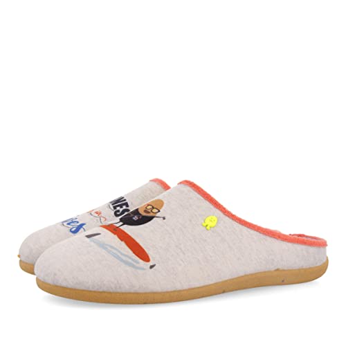 Gioseppo Hot Potatoes Herren Coleman Hausschuh, grau, 45 EU von GIOSEPPO