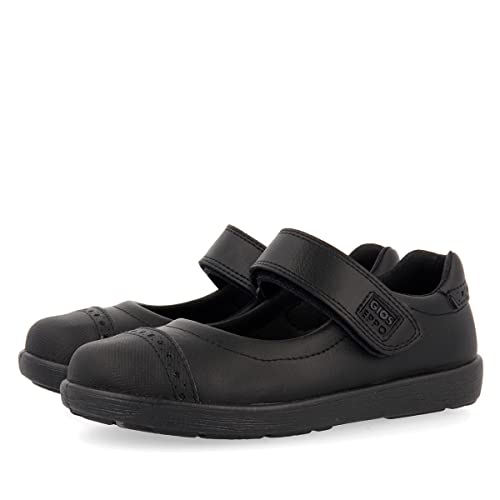 Gioseppo Mädchen Deltana Geschlossene Ballerinas Schwarz Negro), 33 EU von GIOSEPPO