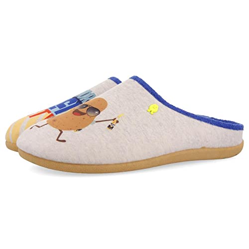 Hot Potatoes Herren Marlton Hausschuh, grau, 45 EU von HOT POTATOES