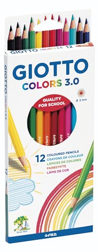 Giotto Colors 3.0 Etui mit 12 Farbstiften Giotto Colors 3.0 Etui mit 12 Farbstiften von GIOTTO