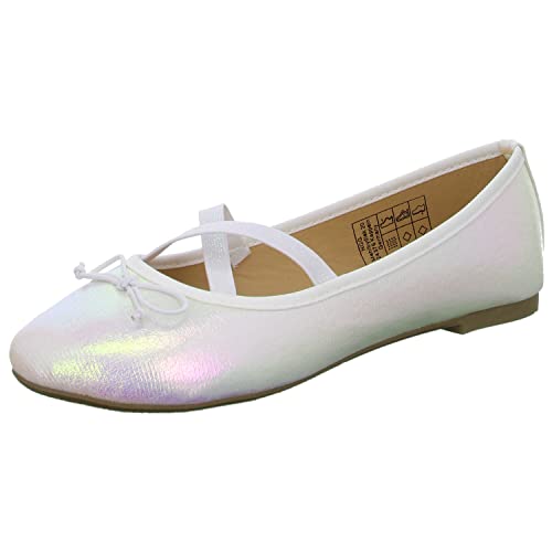 GIRLZ ONLY F32-12079-WH Mädchen Ballerina, Größe 31 von GIRLZ ONLY