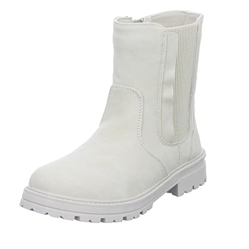 GIRLZ ONLY 21FW0102-BE Mädchen Schlupf/Klettstiefelette Warmfutter, Größe 36 von GIRLZ ONLY