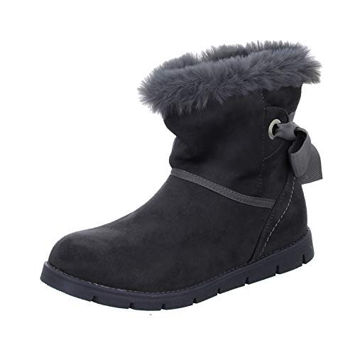 GIRLZ ONLY LD15025 Mädchen Schlupf/Klettstiefelette Warmfutter, Größe 34 von GIRLZ ONLY