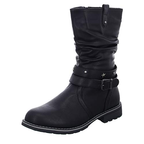 GIRLZ ONLY SKW1601-1 Mädchen Schaftstiefel Warmfutter, Größe 36 von GIRLZ ONLY