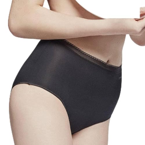 GISELA Extra flacher Slip Modal Lenzing, Braun (Piel), XL von GISELA