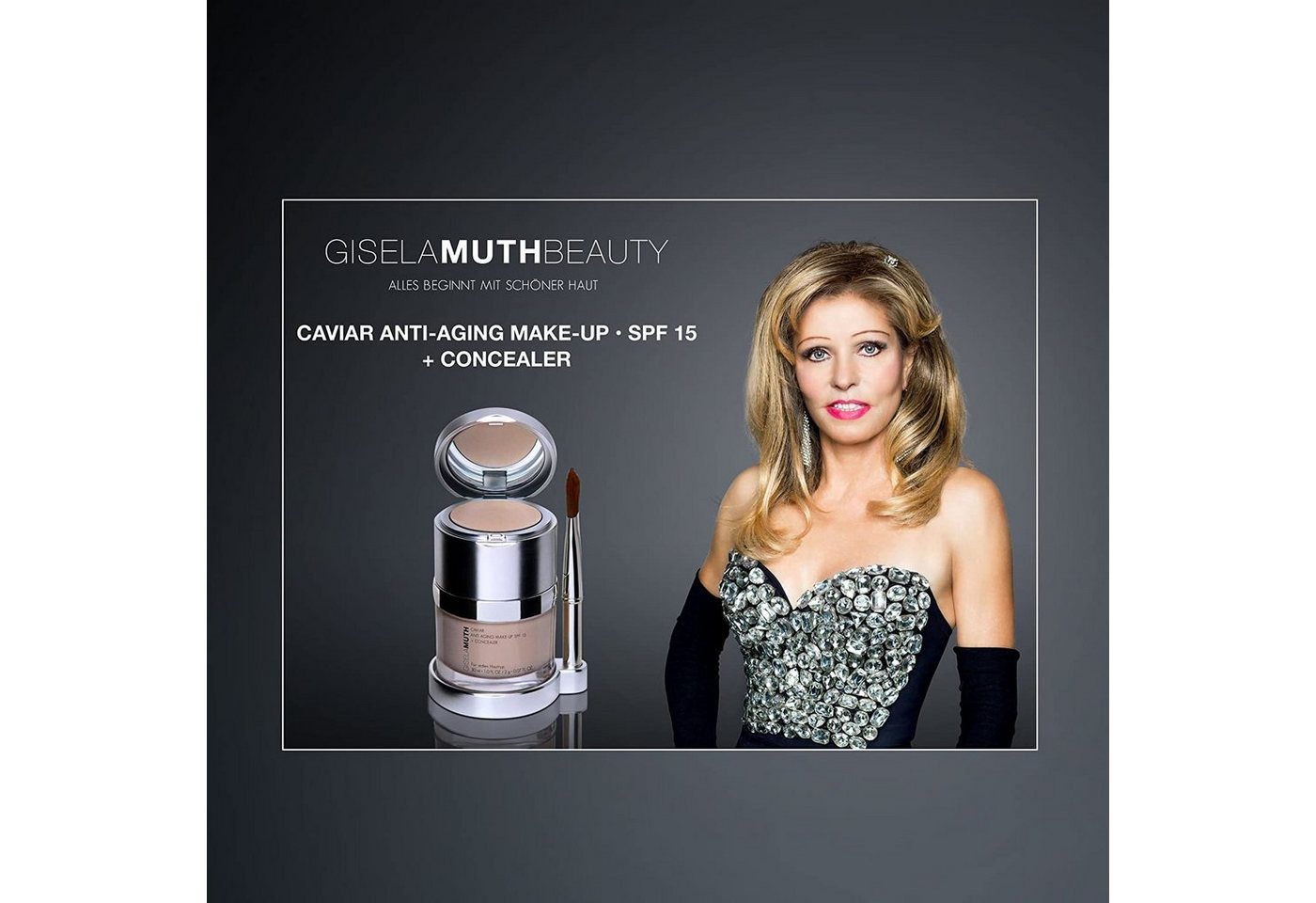 GISELAMUTHBEAUTY Anti-Aging-Creme CAVIAR ANTI AGING MAKE-UP SPF 15, 30 g GISELAMUTHBEAUTY Anti-Aging-Creme CAVIAR ANTI AGING MAKE-UP SPF 15, 30 g von GISELAMUTHBEAUTY