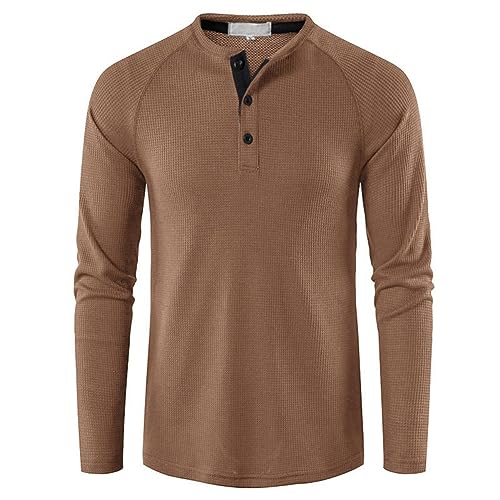 GITVIENAR Herren Sweatshirt, strapazierfähig und modisch, EIN Muss für Harte Kerle (Khaki,XL) von GITVIENAR