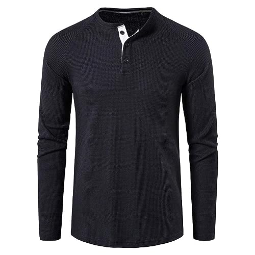 GITVIENAR Herren Sweatshirt, strapazierfähig und modisch, EIN Muss für Harte Kerle (Schwarz,XL) von GITVIENAR