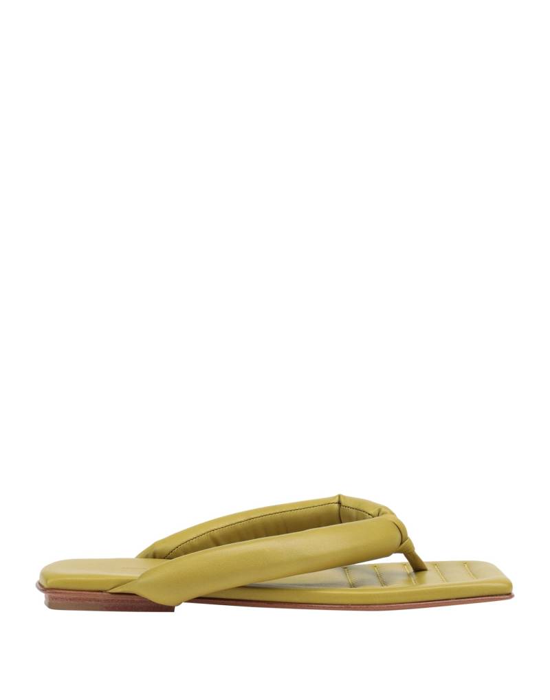 GIULIA TADDEUCCI Zehentrenner Damen Limettengrün von GIULIA TADDEUCCI