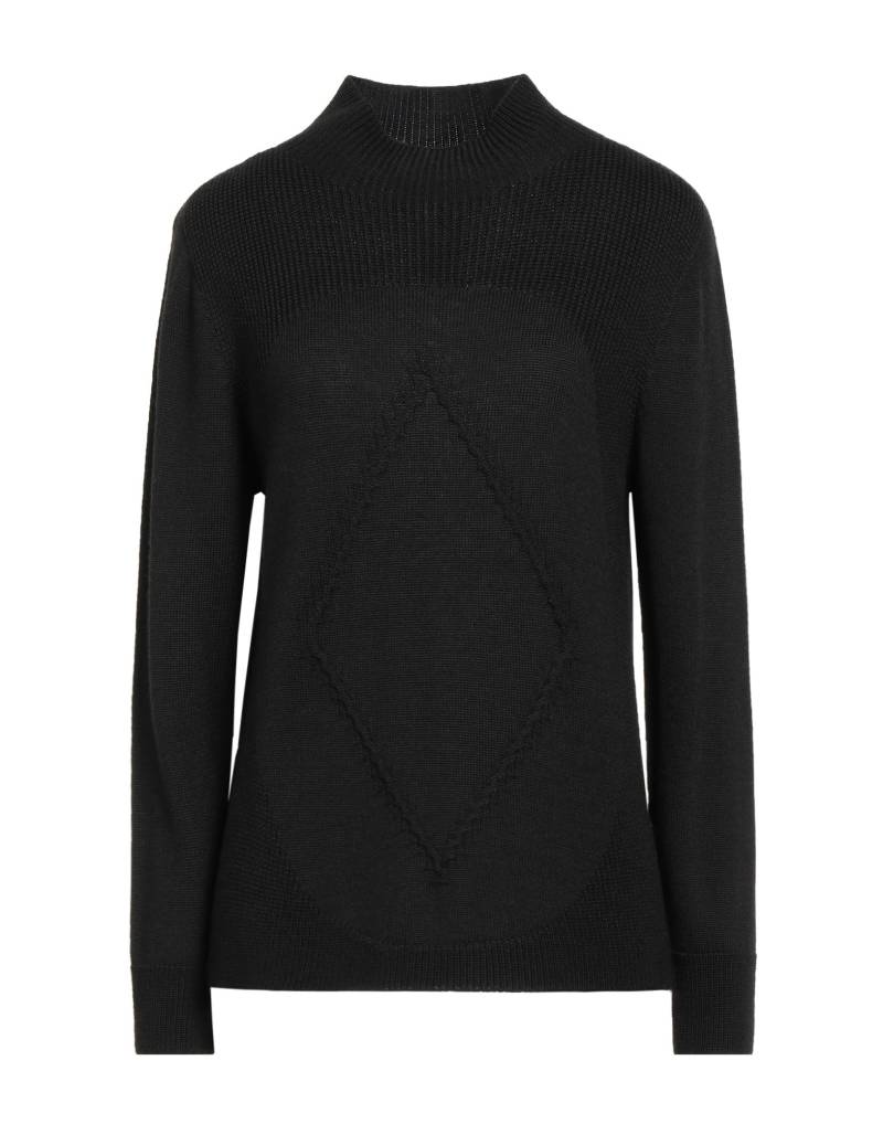 GIULIA VALLI Rollkragenpullover Damen Schwarz von GIULIA VALLI