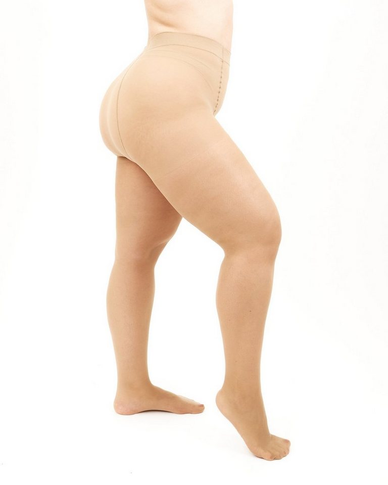 GIULIA Feinstrumpfhose 20 Den Plus Size für Damen große Größe Übergröße 20 DEN von GIULIA