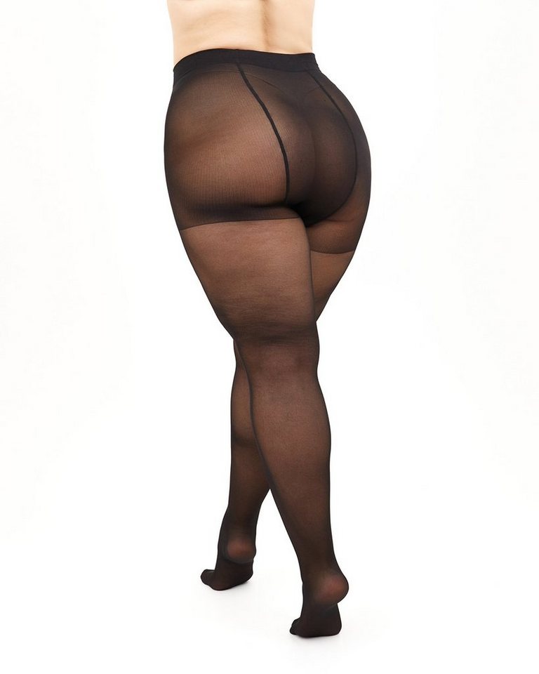 GIULIA Feinstrumpfhose Giulia Molly 20 Schwarz 2XL (DE 48-50) 20 DEN von GIULIA