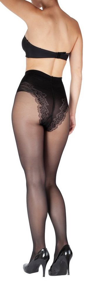 GIULIA Feinstrumpfhose Giulia Body 40 Schwarz L 40 DEN (1 St) von GIULIA