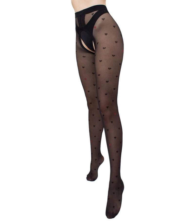 GIULIA Ouvert Strumpfhose INTIMO FASHION 20 DEN (Packung 1 St. 1er-Pack) verführerisch von GIULIA