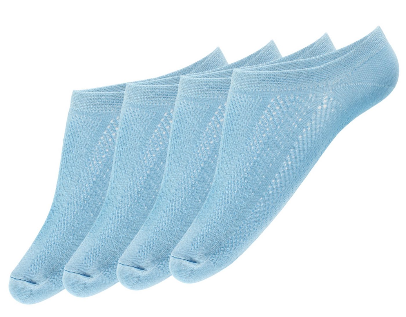 GIULIA Sneakersocken Giulia WS1 AIR 006 Baby Blue 36-38 4 Paar (4-Paar) von GIULIA