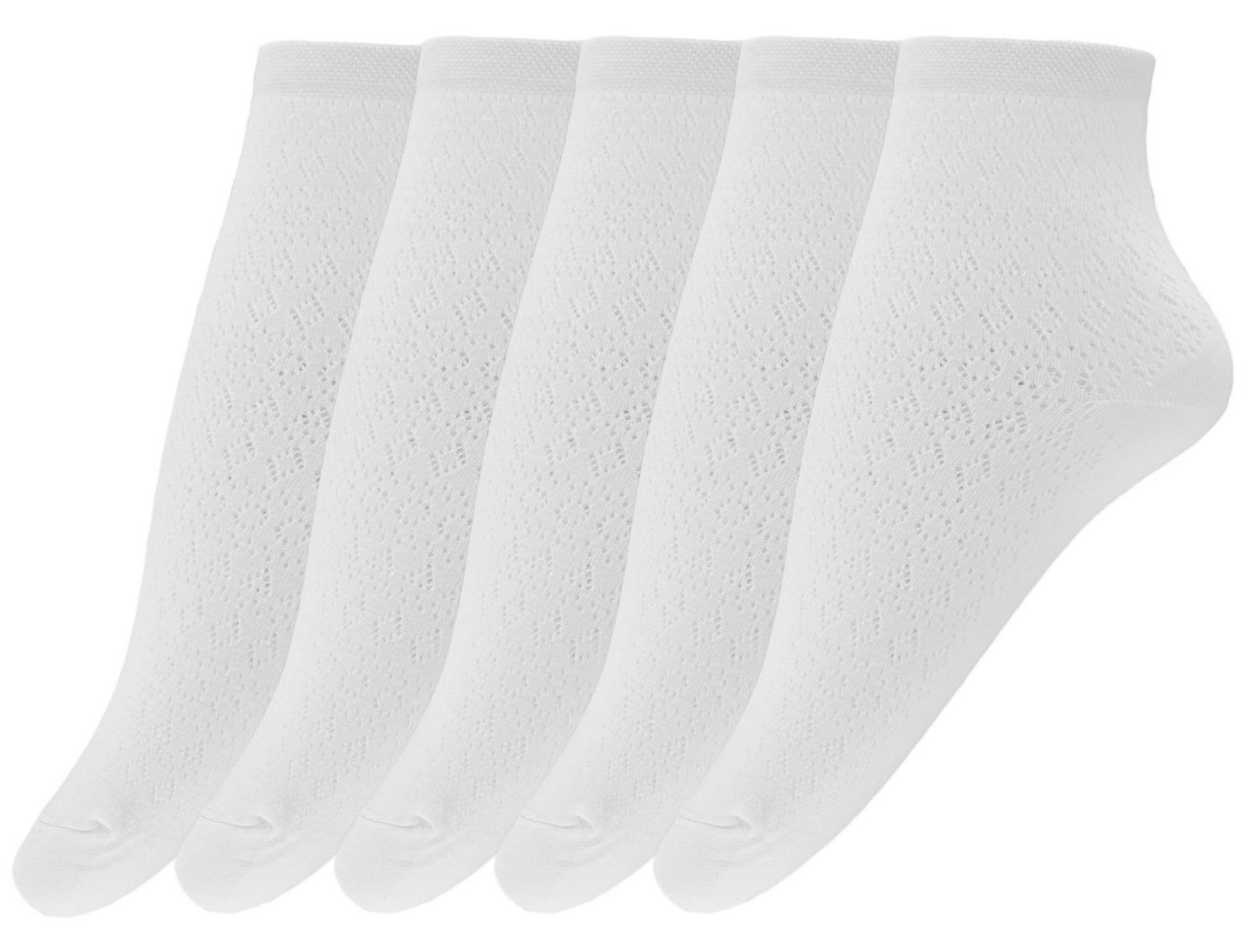 GIULIA Sneakersocken Giulia WS1 AIR 012 White 39-40 5 Paar (5-Paar) von GIULIA