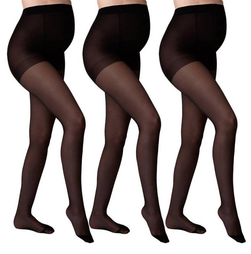 GIULIA Umstandsstrumpfhose 40 Den Umstandsstrumpfhose Strumpfhose für Schwangere Mutter 40 DEN (3 St) von GIULIA