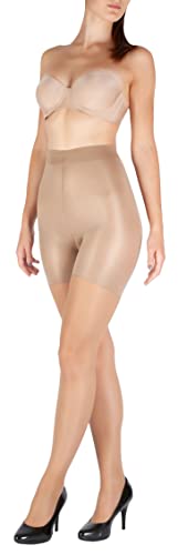 Giulia seidenstrumpfhose damen Slim 20 Den Caramel M von Giulia