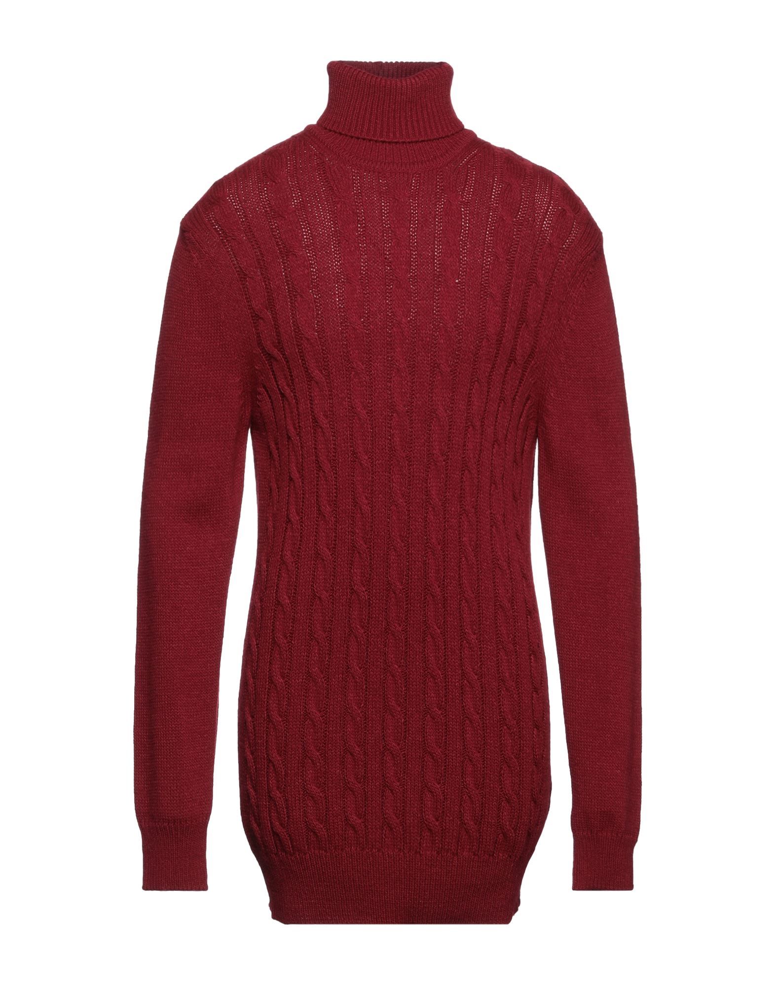 GIULIO CORSARI Rollkragenpullover Herren Bordeaux von GIULIO CORSARI