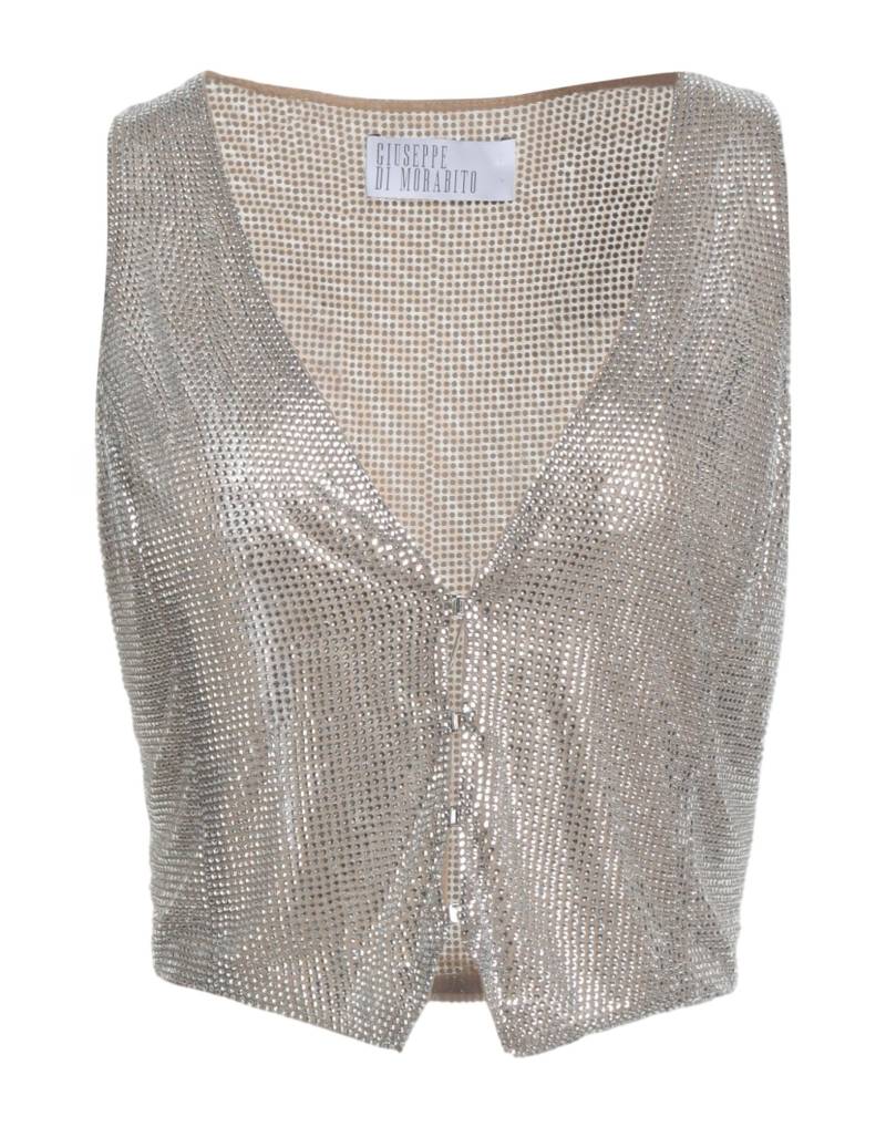 GIUSEPPE DI MORABITO Couture-weste Damen Beige von GIUSEPPE DI MORABITO