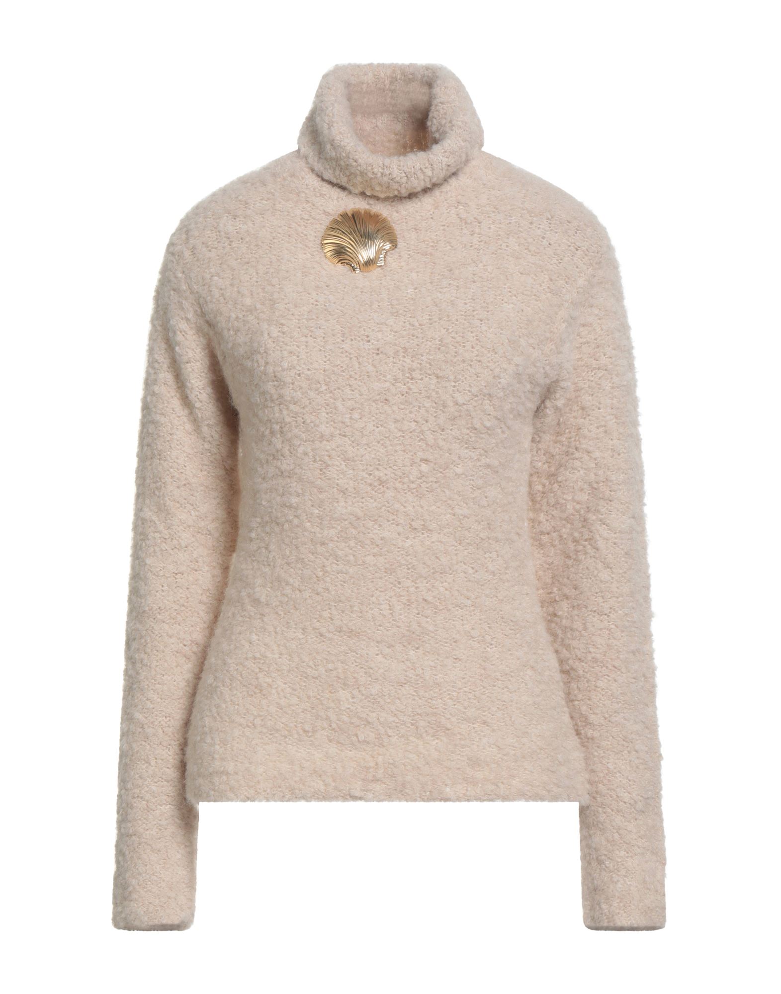 GIUSEPPE DI MORABITO Rollkragenpullover Damen Beige von GIUSEPPE DI MORABITO