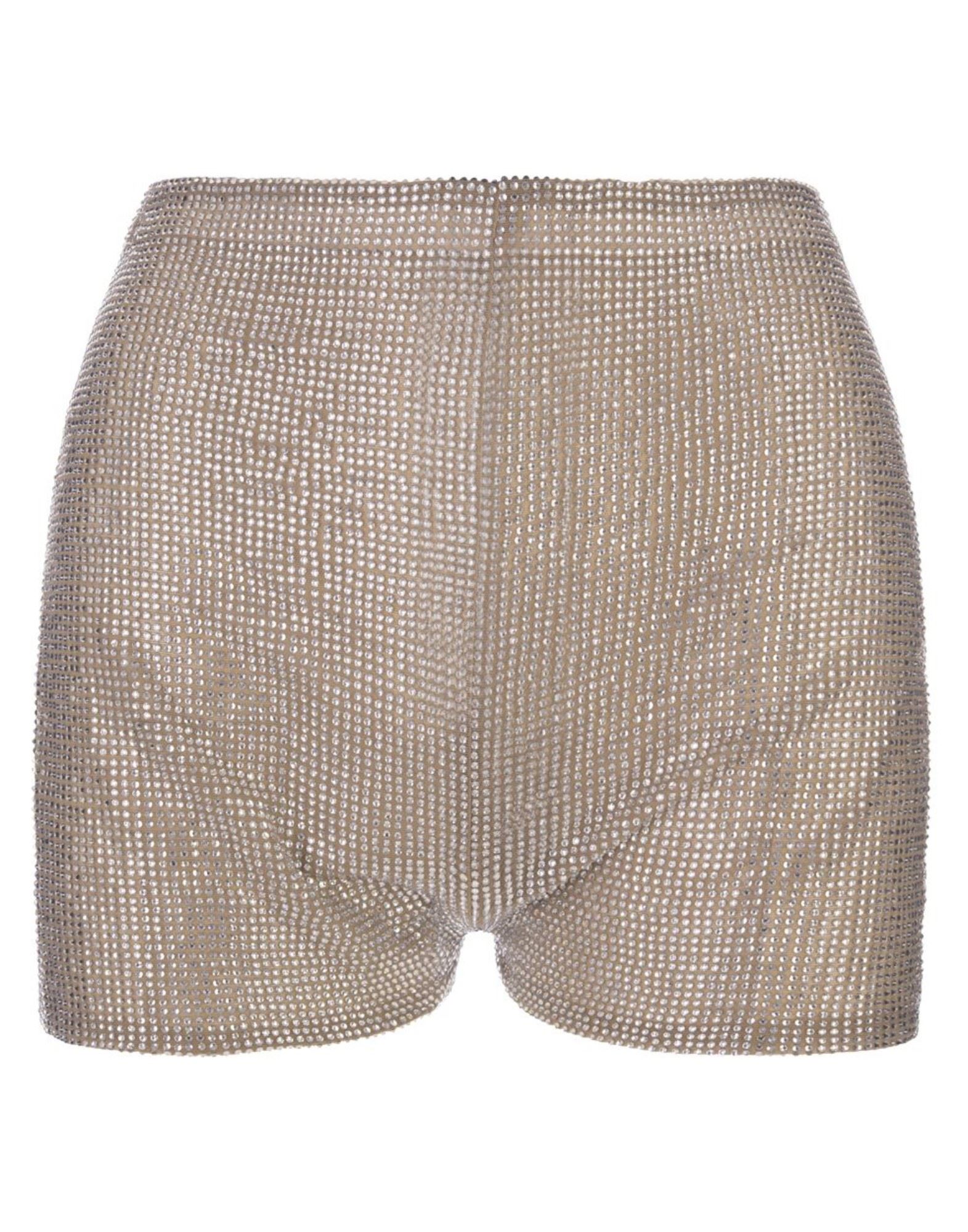 GIUSEPPE DI MORABITO Shorts & Bermudashorts Damen Silber von GIUSEPPE DI MORABITO