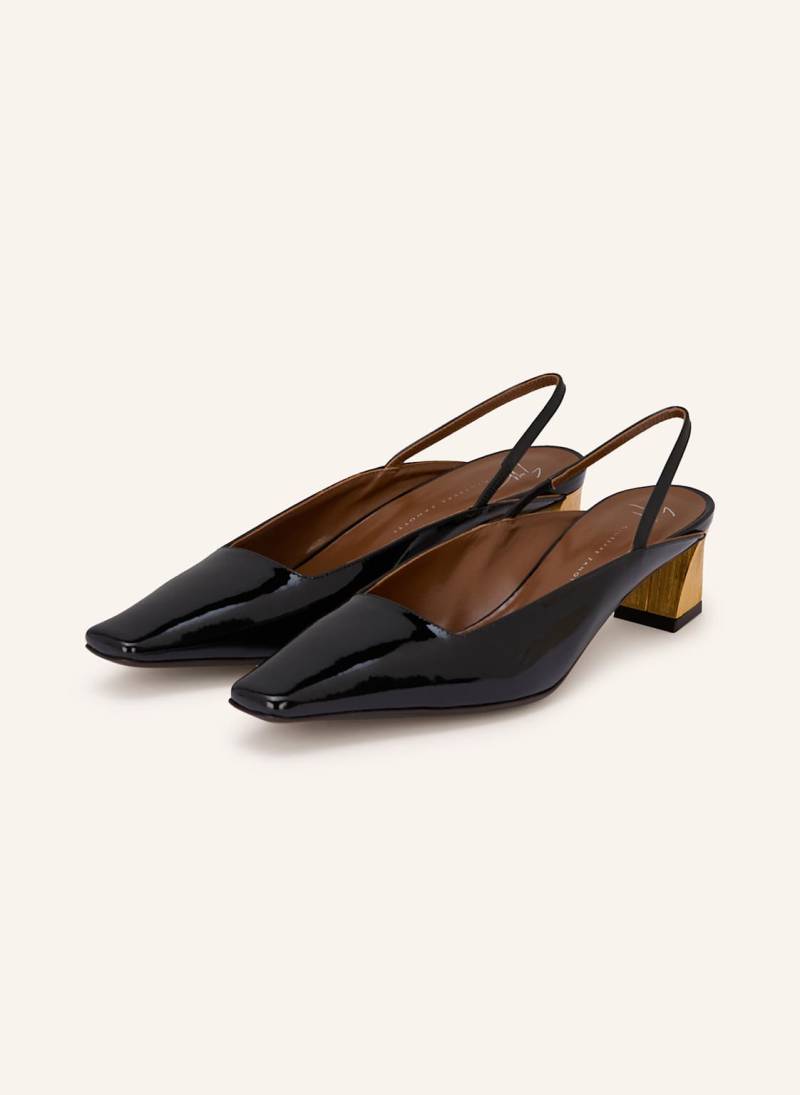 Giuseppe Zanotti Design Slingpumps Vernice Vague schwarz von GIUSEPPE ZANOTTI DESIGN