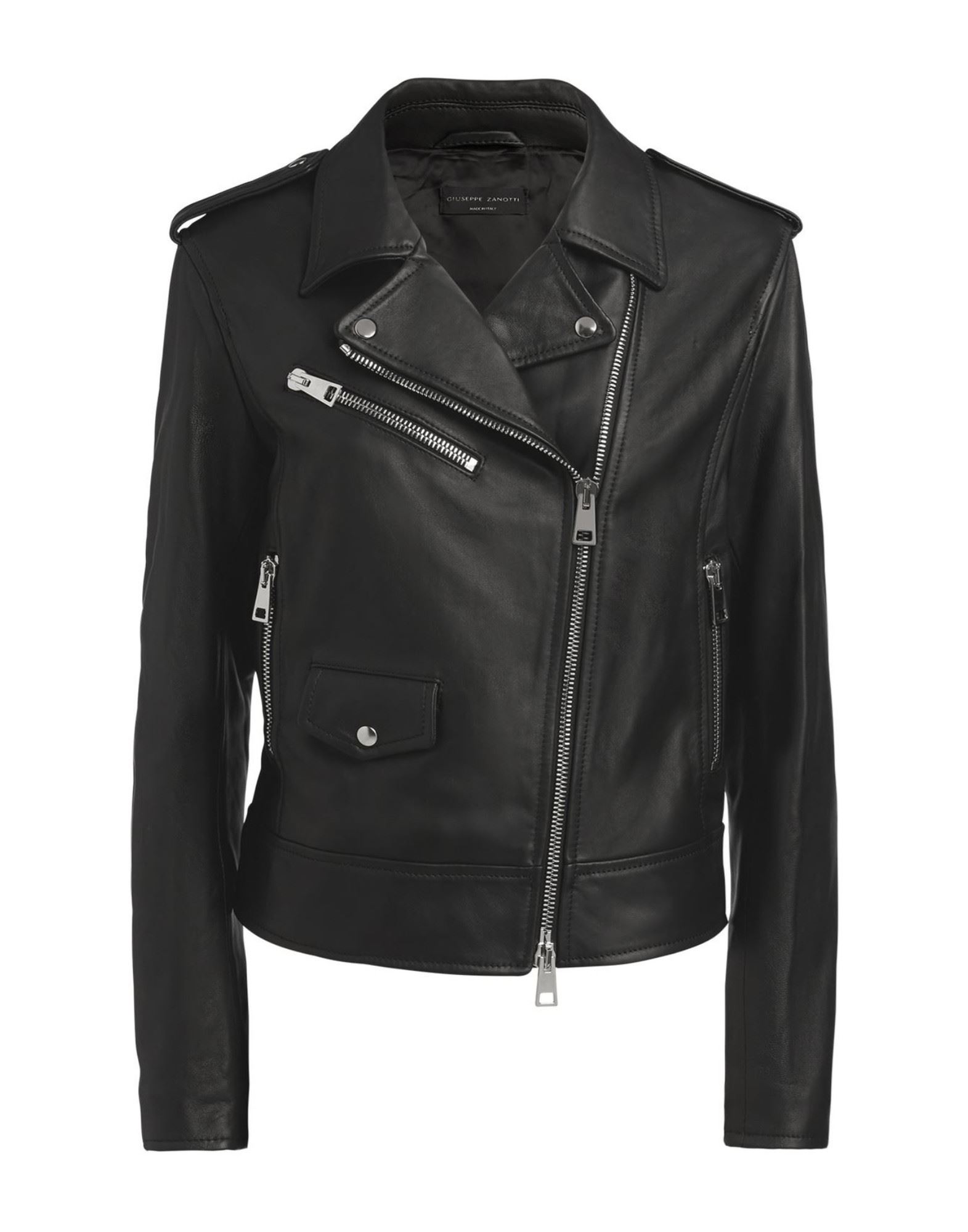 GIUSEPPE ZANOTTI Jacke & Anorak Damen Schwarz von GIUSEPPE ZANOTTI